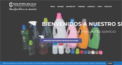 Desktop Screenshot of colfoplas.com